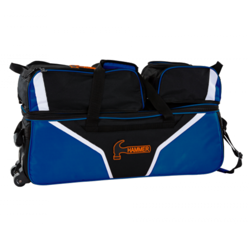 Bowlingtasche - Hammer - DELUXE TRIPLE TOTE - Blue